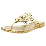 Jack Rogers MISS SPARKLE GEORGICA JELLY ベビー 米国 6-12 Months EW ゴールド 皮ひも [並行輸入品]