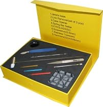 High Quality Watch Band Sizing Link Removing Battery Repair Tool Kit in Yellow Box