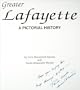 Greater Lafayette: A Pictorial History. (Indiana Pictorial History Ser.)