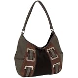 Tignanello Suede Sensations Hobo,Black Multi,one size
