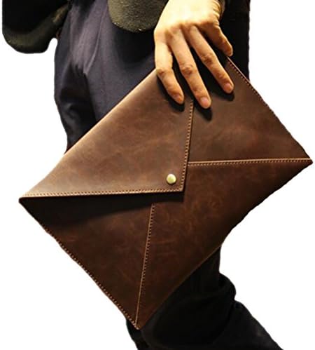 HFSMD Retro Envelope Style Protective Bag Case Laptop bag 12 Inch Coffee