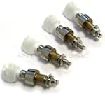 Tyler Mountain Deluxe Planetary Banjo Tuners (Set of 4) - Chrome