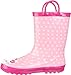 Western Chief Unisex-Child Kids Girls' Waterproof Easy-On Character Rain Boot