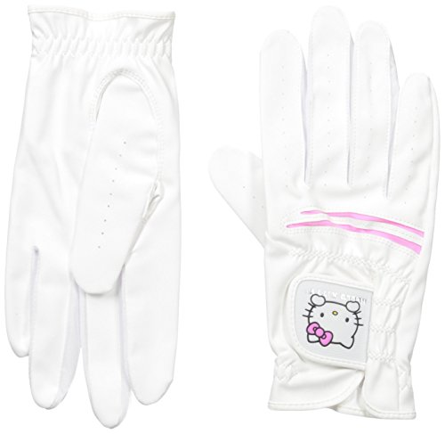 Hello Kitty Ladies Golf Glove Set, Pink/White, 21cm