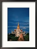 Ananda Pahto (Temple), Bagan, Mandalay, Myanmar (Burma) Collections Framed Photographic Poster Print by Bernard Napthine, 17x21