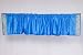Blue Sari Rod Pocket / Pole Top Valance - Pair
