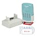 Shachihata, Inc. 66213 Xstamper VersaDater Pre-Inked Message Dater, FAXED, 1 5/16" x 2 1/8", BE/Red