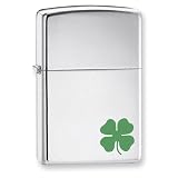 Zippo A Bit O Luck High Polish Chrome Lighter