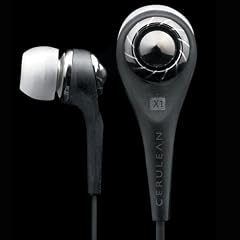 Pleiades iSkin Cerulean X1 In-Ear Stereo Dynamic Earphones/Onyx(ブラックオニキス) ISK-CRX1-BK