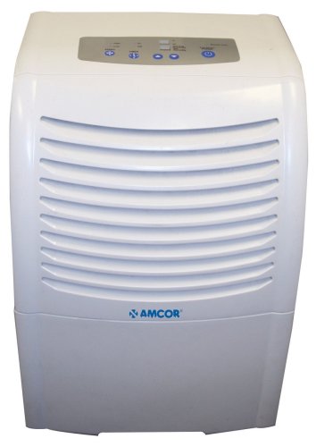 Amcor AHD65E 65-Pint Dehumidifier with Electronic Controls