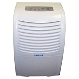 Amcor AHD65E 65-Pint Dehumidifier with Electronic Controls
