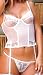 Soft Mesh Embroidered Corset