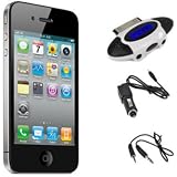 ATC Wireless FM Transmitter Radio Adapter for iPhone 3G 16GB, 8GB,iPhone 3GS,iPod Nano,iPod Touch,iPod Classic,iPod Video,iPod 4th Gen 20GB,30GB,60GB,40GB,60GB,U2 Special Edition, 20GB, 40GB