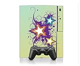 Splashing Stars Design PS3 Playstation 3 Body Protector Skin Decal Sticker