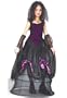Goth Princess Spider Costume Child - Medium (8-10)
