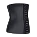 FeelinGirl Women's Latex Underbust Corset Waist Training Cincher Sport Girdle
