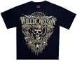 WILLIE NELSON - Outlaw Music - Black T-shirt
