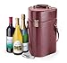 Rhapsody - Mahogany/Tan 3 Bottle Wine Case