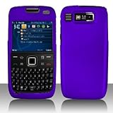 Premium - Nokia E73/Mode Rubber feel Dr. Purple Cover - Faceplate - Case -  ....