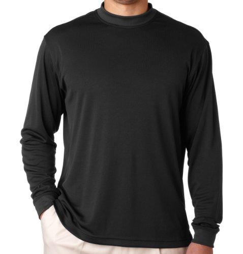 Adidas Golf ClimaLite Tech Long Sleeve Mock Shirt. 