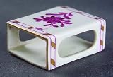 Herend Chinese Bouquet Raspberry (Ap) Match Box Holder, Fine China Dinnerware