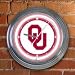 OKLAHOMA SOONERS Team Logo 15 NEON WALL CLOCK