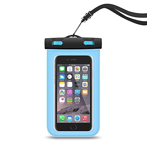 BOGZON Universal Waterproof Case/Bag for Samsung Galaxy S6 and Iphone 6/6 Plus up to 6.0