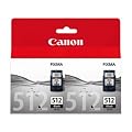 Canon PG-512 Twin Cartouche encre d'origine Noir