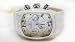 Invicta 0310 Women's White Ceramic Lupah Revolution Chronograph - Stainless Steel - White Leather Band