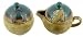 MARA STONEWARE COLLECTION - Collectible Creamer & Sugar Bowl Set - Mexican Pottery - Horse Design