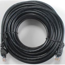Belkin Fast Cat 5e 50 ft. Black Patch Cable Snagless by Dalco