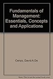Fundamentals of management : essential concepts and applications