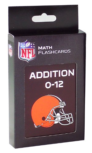 NFL Cleveland Browns Addition Flash Cards