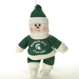NCAA Michigan State Spartans Plush Snowflake Friend 10