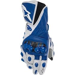 Alpinestars GP Plus Men's Leather Street Motorcycle Gloves - Blue