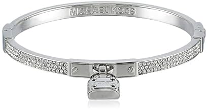 michael kors padlock bracelet silver
