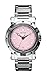 Nautica A25592L Steel Ladies OBLO LADIES three hand stainless steel case & bracelet pink dial
