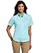 Columbia Women's Tamiami II Short Sleeve Shirt, Clear Blue, X-Large