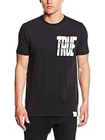 True Religion Camiseta Manga Corta (Negro)
