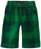 Charlie Rocket Boys 2-7 Plaid Short