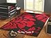 Read Decotex Matisse Rug Black Red 120cm x 180cm Details Decotex Matisse Rug Black Red 120cm x 180cm