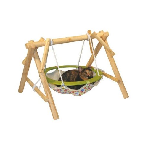 Kerbl 82578 Katzenschaukel Bavaria 70 x 60 x 50 cm, &oslash; 50 cm