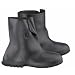 ONGUARD 86020 Heavy Flex-O-Thane/PVC Men's Overshoe with 4-Way Cleated Outsole, 10" Height, Black, Size X-Small