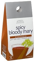 Urban Accents Spicy Bloody Mary Drink Mix, 4.5 0z Boxes (Pack of 6)