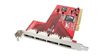 4PORT RAID5 Esata Pci 1.5GBPS Card