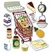 Jolees Boutique Themed Ornate Stickers, Food Shopping