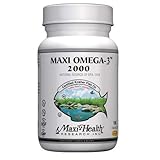 Maxi Health, Maxi-Omega-3 "2000", 100 Maxi Gels Bottle