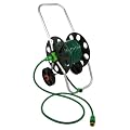 Schlauchwagen / Gartenschlauch Wagen, mit 20 Meter Schlauch und Spr�hpistole, Hi-94501