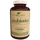 41GofVQxAPL. SL160  Living Orchard Probiotics 180 Vegi Caps