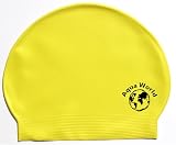 Yellow Latex Swim Cap